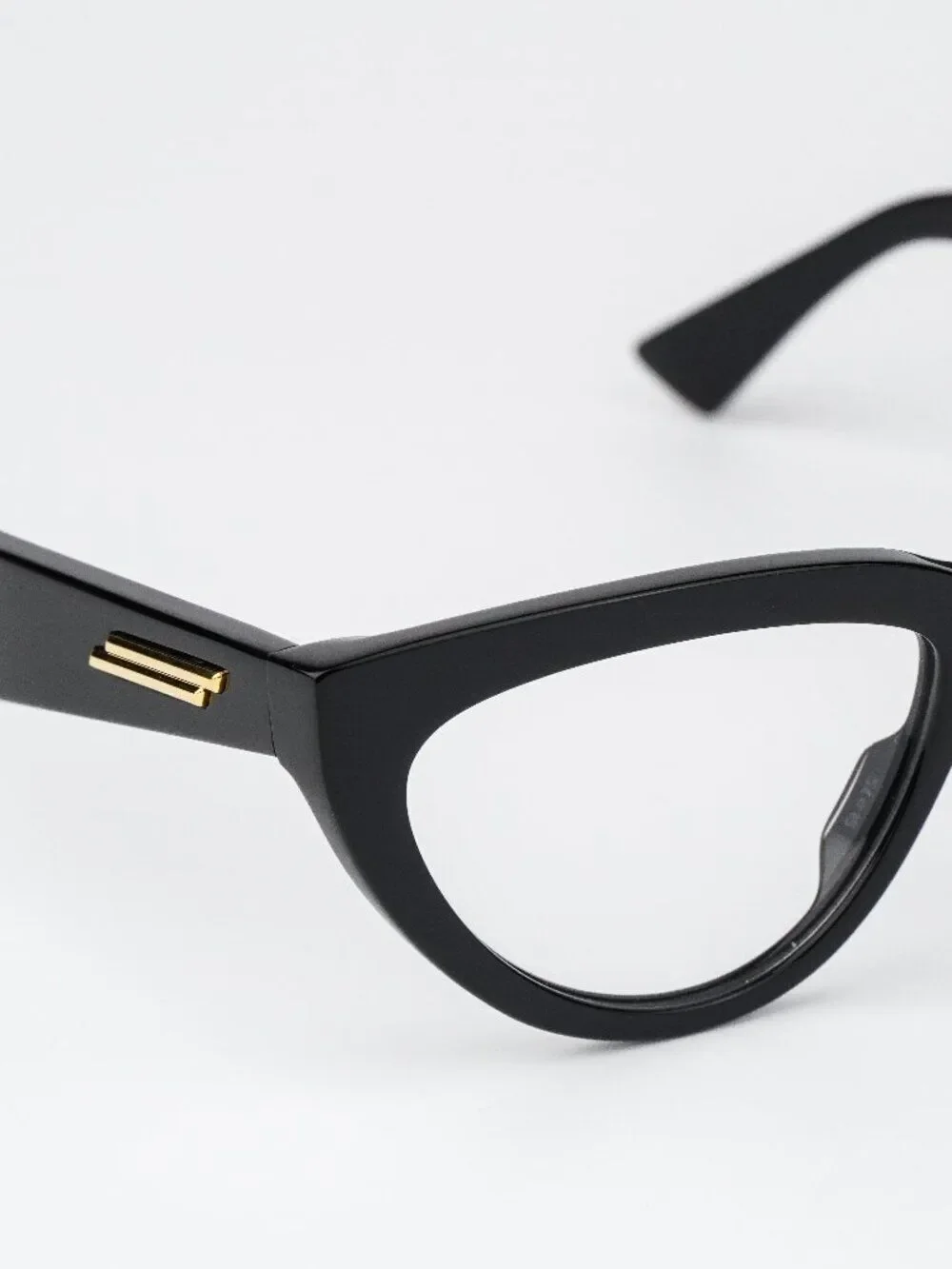Bottega Veneta Women Eyeglasses Black Cat Eye BV1193O 001 NEW AUTHENTIC